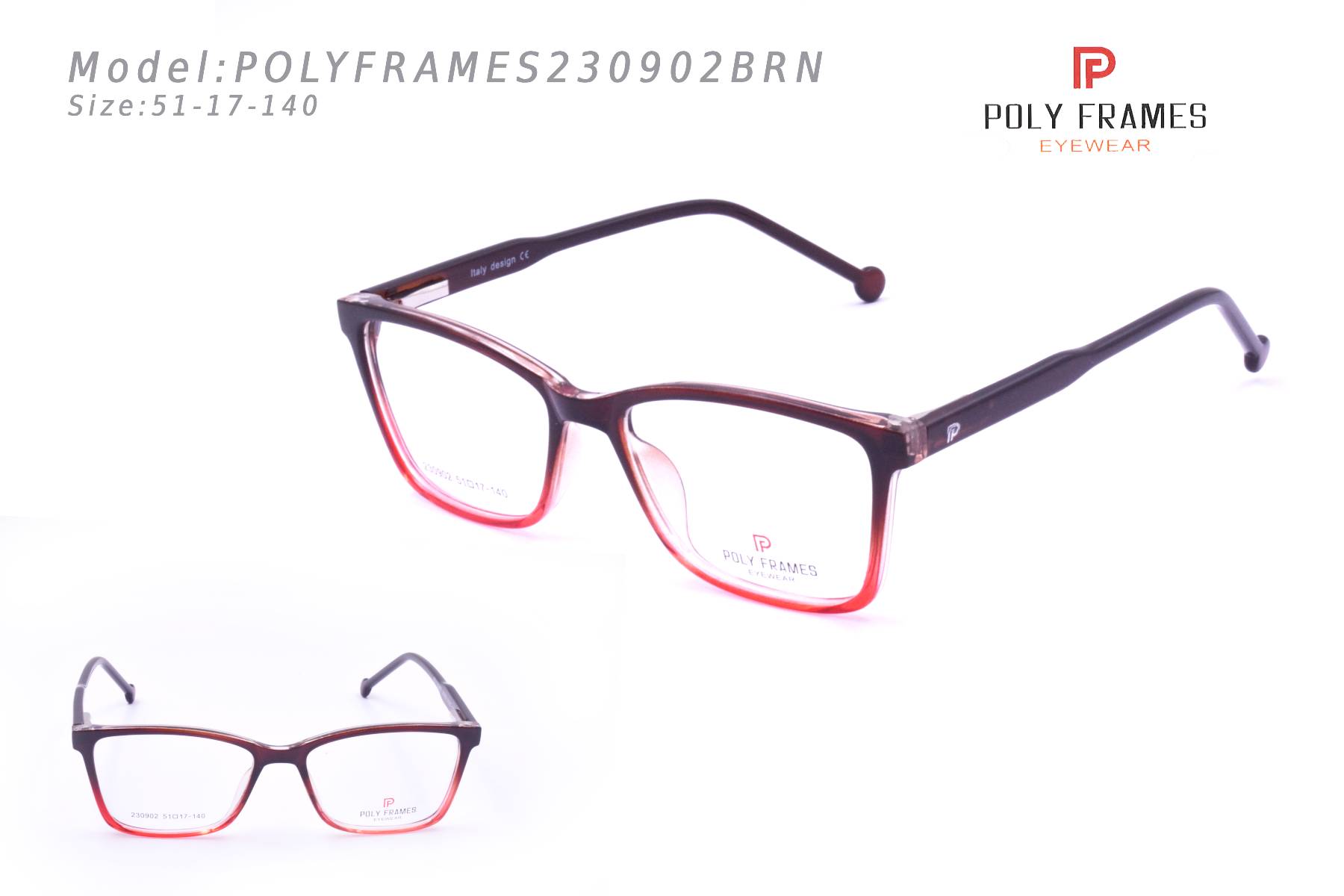POLYFRAMES230902BRN